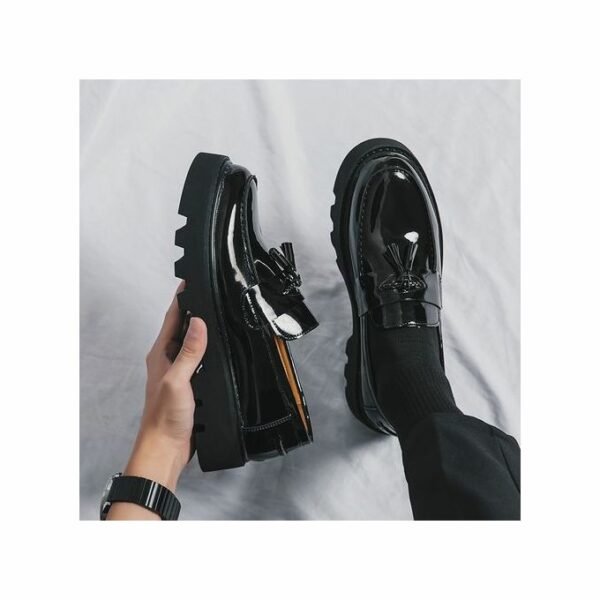 Luxury Patent Leather Loafers - Image 3