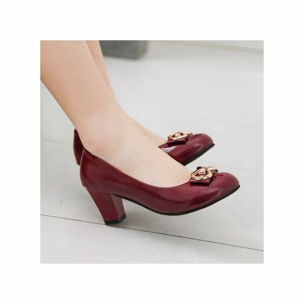 Flat High Heel Shoes - Image 3